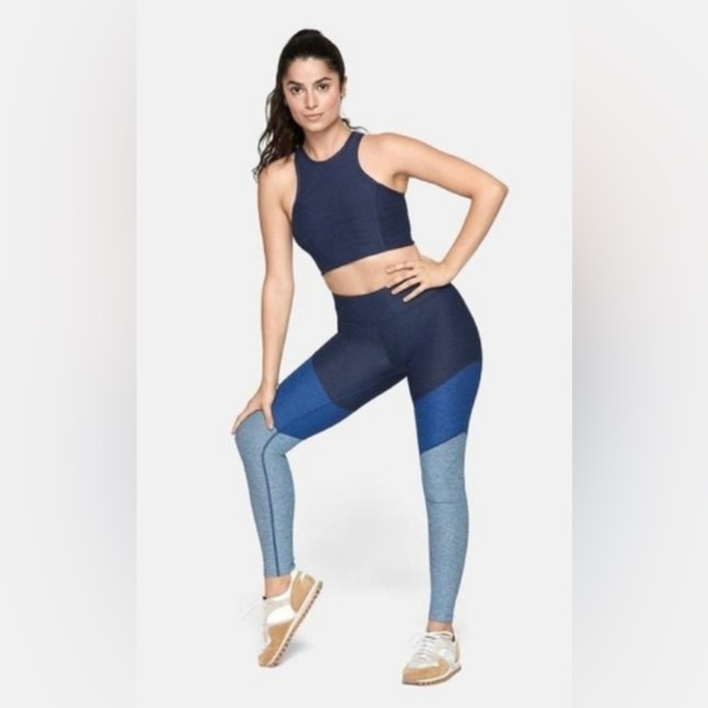 Outdoor Voices Spring Leggings , XS, Blue Athletic